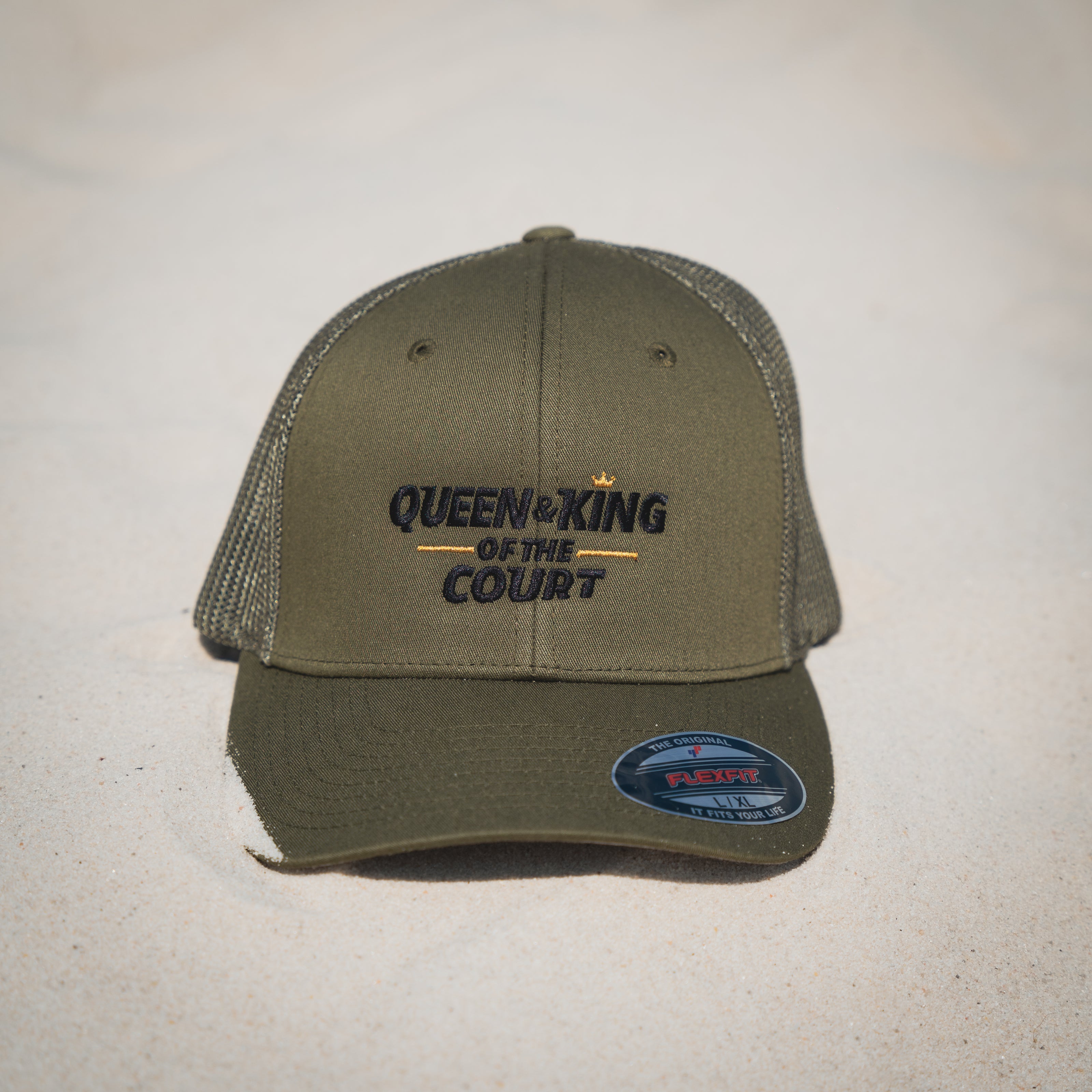 Queen & King of the Court trucker cap