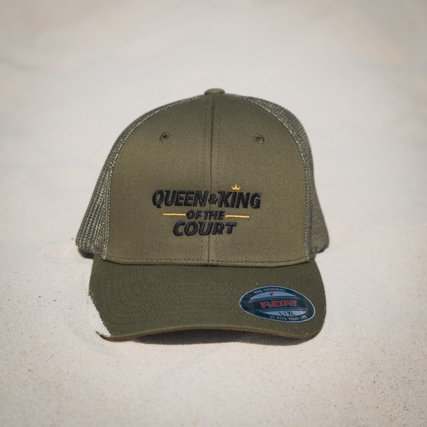 Queen & King of the Court trucker cap