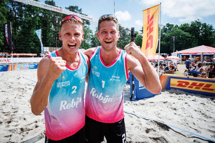 Eredivisie Beach Singlet - Blue/Pink