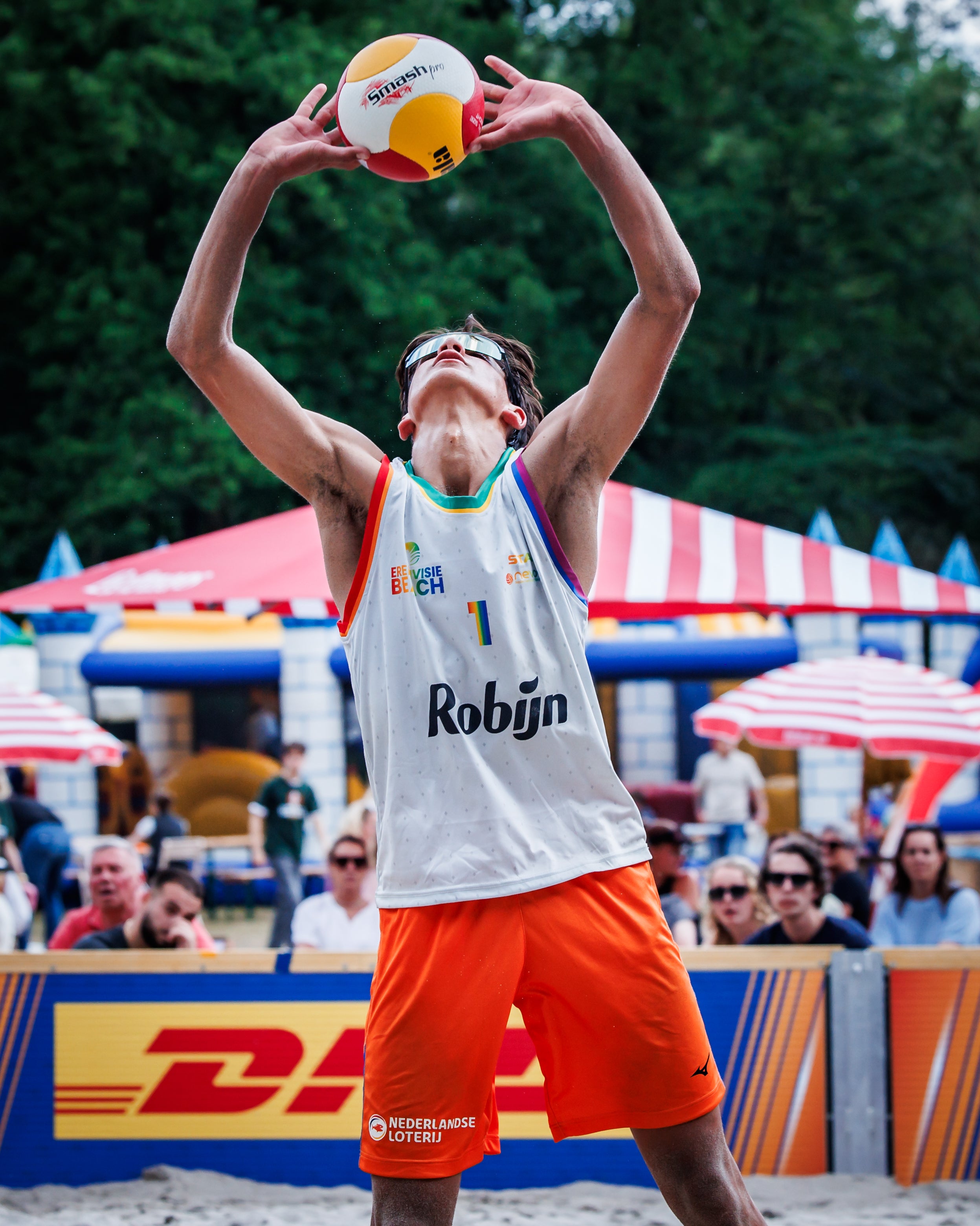 Eredivisie Beach Singlet - White