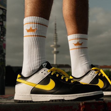 QKOTC Socks Crown 2025 - White