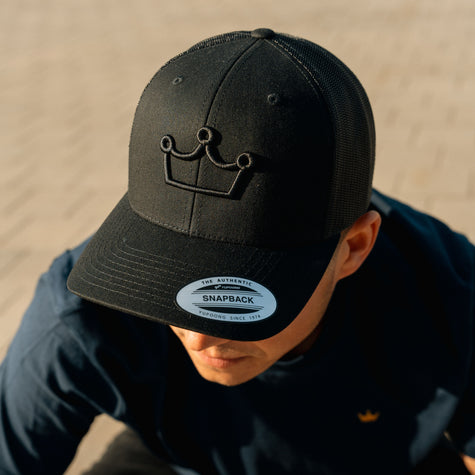 QKOTC Trucker Cap Crown 2025 - Black