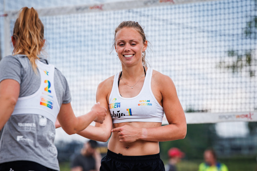 Eredivisie Beach Sport Top - White