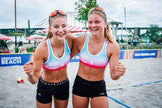 Eredivisie Beach Sport Top - Blue/Pink